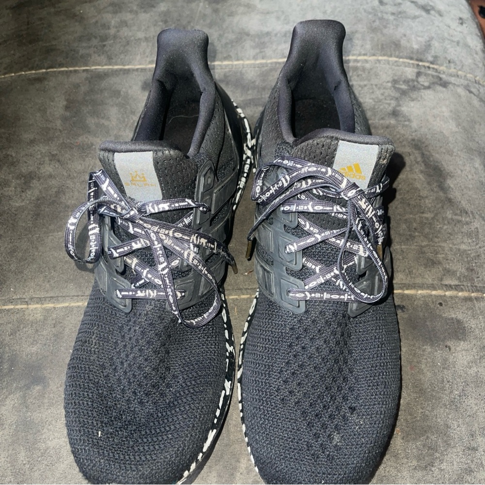 Size 10 - adidas Mohamed Salah x UltraBoost DNA 2.0 Core Black